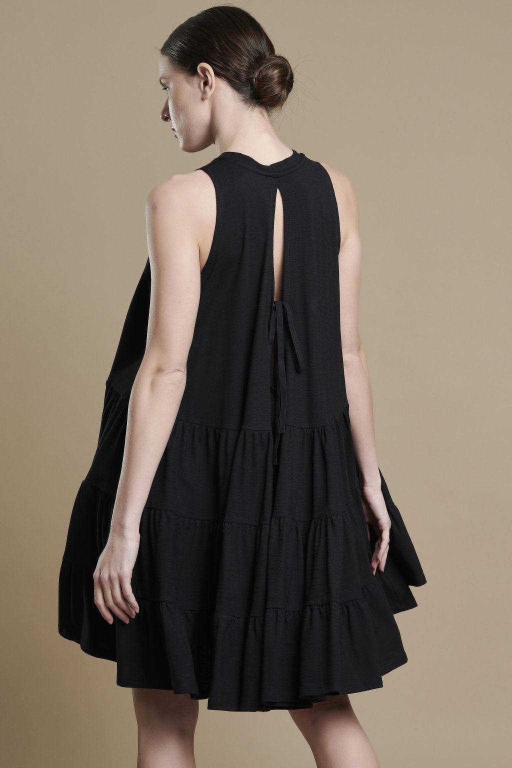 Φόρεμα Μαύρο THE HOUSE OF ANGELS DW-S21-705 BLACK - Nook 